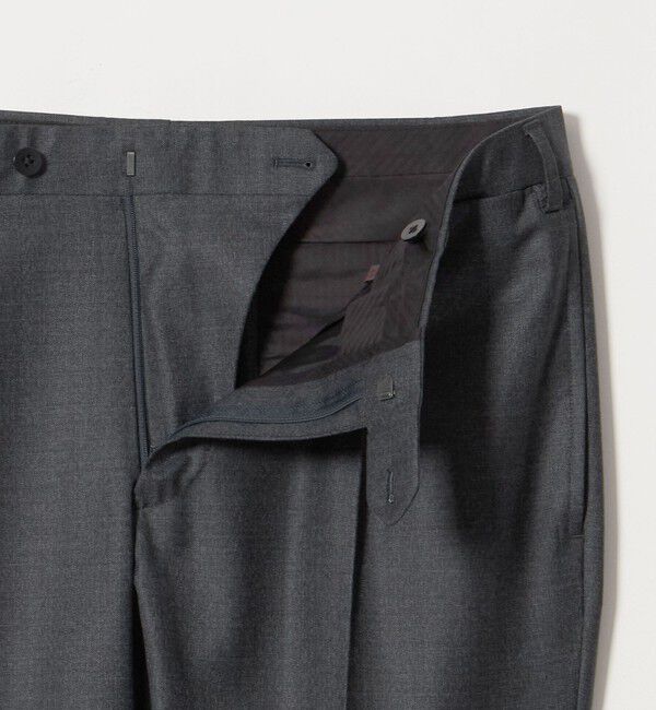 UNITED ARROWS「グレー シャークスキン シングル 3ボタン スーツ SーMODEL ヨコストレッチ 撥水」|スーツ|