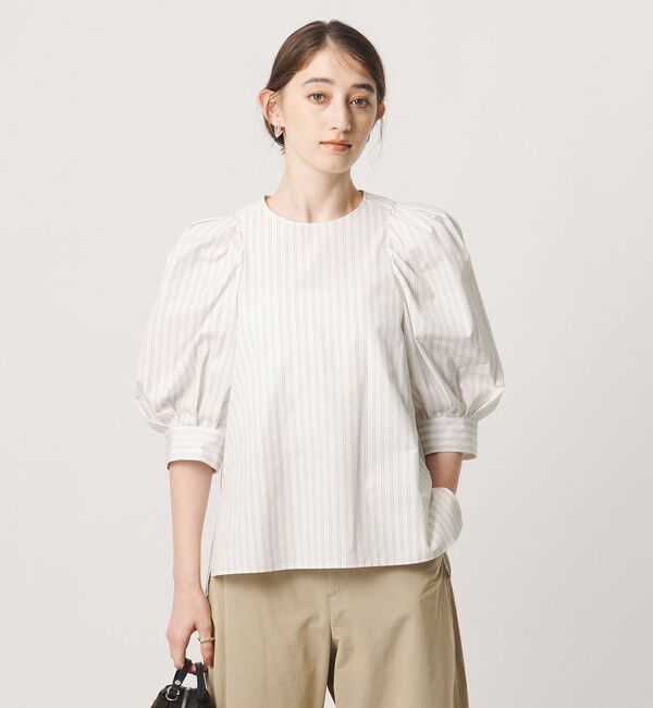 UNITED ARROWS「5分袖 コットン パプ ブラウス」|シャツ・ブラウス|その他1