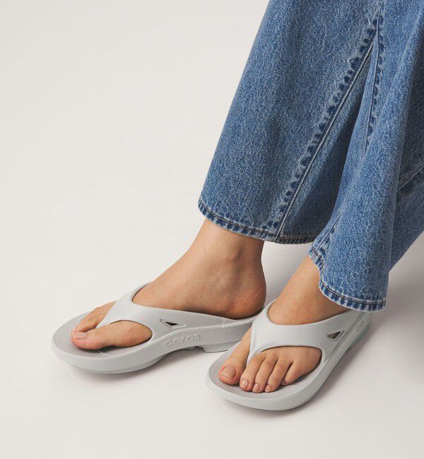 UNITED ARROWS green label relaxing「【WEB限定】＜OOFOS＞OOriginal / オリジナル」|サンダル|