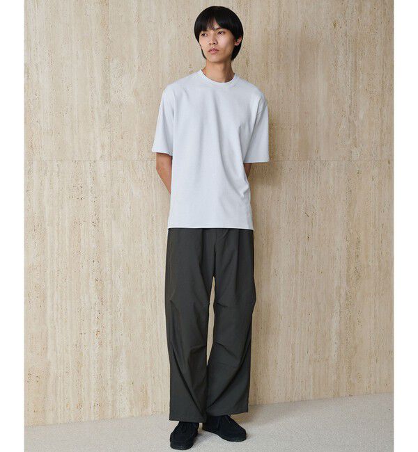 UNITED ARROWS green label relaxing「ダブルフェイス クルーネック 半袖 Tシャツ カットソー -吸水速乾・抗菌-」|Tシャツ・カットソー|