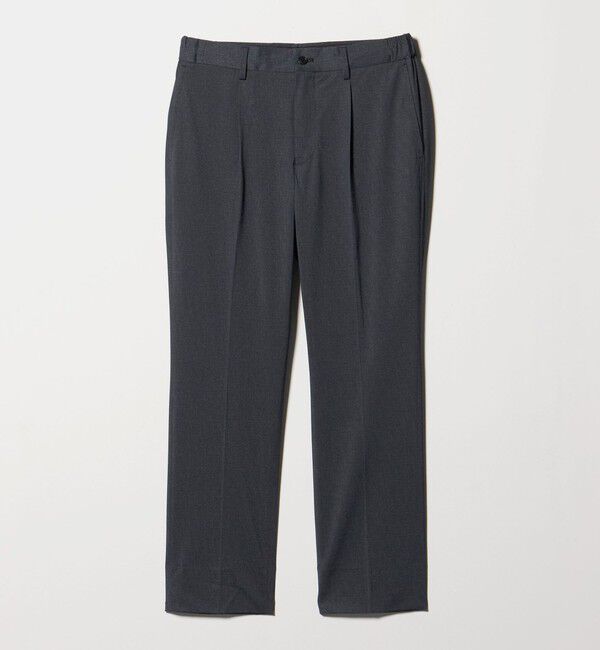 UNITED ARROWS green label relaxing「A+ air PE/PU トリコット プリント スタンダード 1プリーツ スラックス -ストレッチ・接触冷感・通気性-」|スラックス|