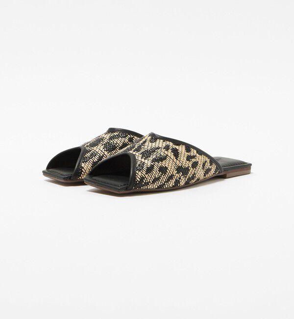 UNITED ARROWS green label relaxing「Vカット ミュールサンダル」|サンダル|