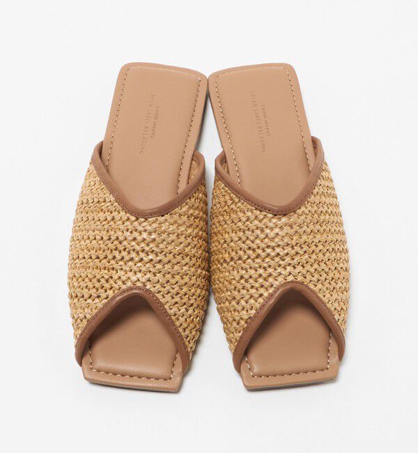 UNITED ARROWS green label relaxing「Vカット ミュールサンダル」|サンダル|