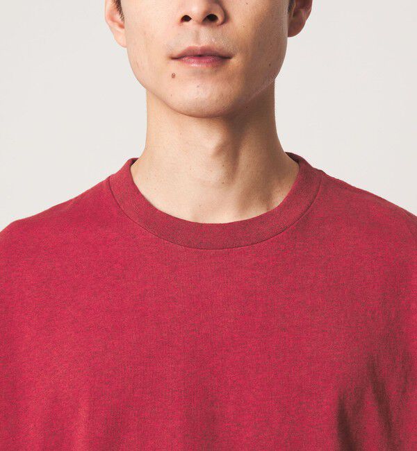 UNITED ARROWS green label relaxing「オーバーダイ クルーネック 半袖 Tシャツ カットソー」|Tシャツ・カットソー|