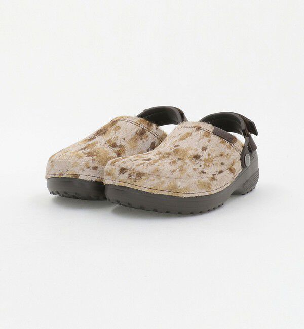 UNITED ARROWS green label relaxing「【WEB限定】＜crocs＞クラフテッド ポニー ヘア クロッグ サンダル」|その他|