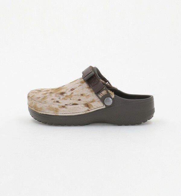 UNITED ARROWS green label relaxing「【WEB限定】＜crocs＞クラフテッド ポニー ヘア クロッグ サンダル」|その他|