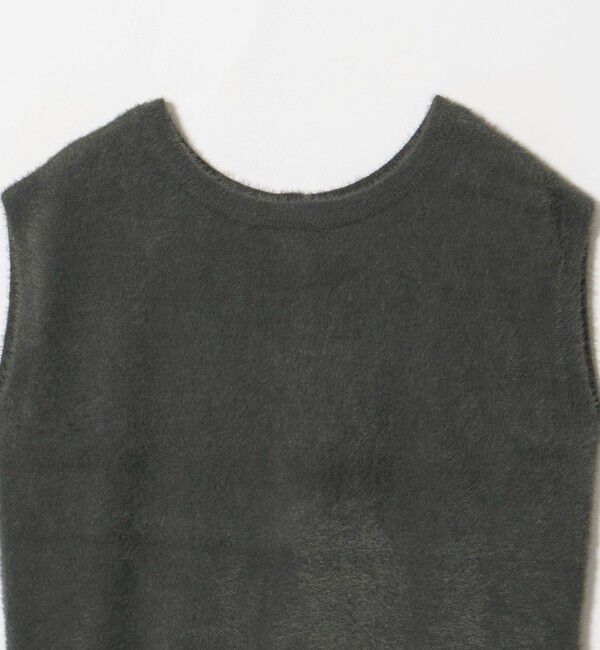 UNITED ARROWS green label relaxing「フラッフフェザー 2WAY フレンチスリーブ ニット」|ニット・セーター|