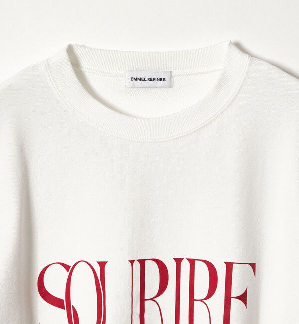 EMMEL REFINES「＜EMMEL REFINES＞EM ロゴ ボクシー スウェット」|Tシャツ・カットソー|