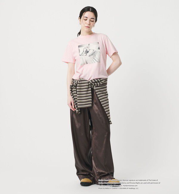 BEAUTY&YOUTH UNITED ARROWS「【別注】＜GOOD ROCK SPEED＞Marilyn Monroe フォトプリント Tシャツ」|Tシャツ・カットソー|