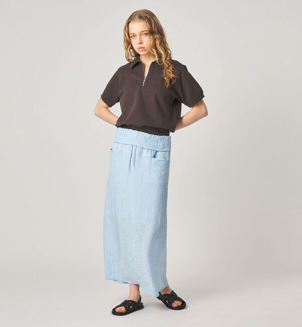 STEVEN ALAN「＜Steven Alan＞コットン スウェット ハーフジップ プルオーバー」|Tシャツ・カットソー|