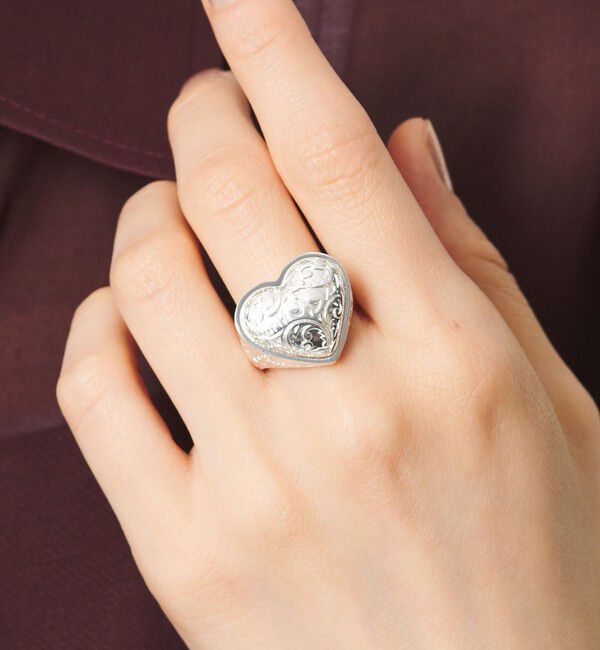 BEAUTY&YOUTH UNITED ARROWS「＜Soierie＞Heart barbell リング」|リング|