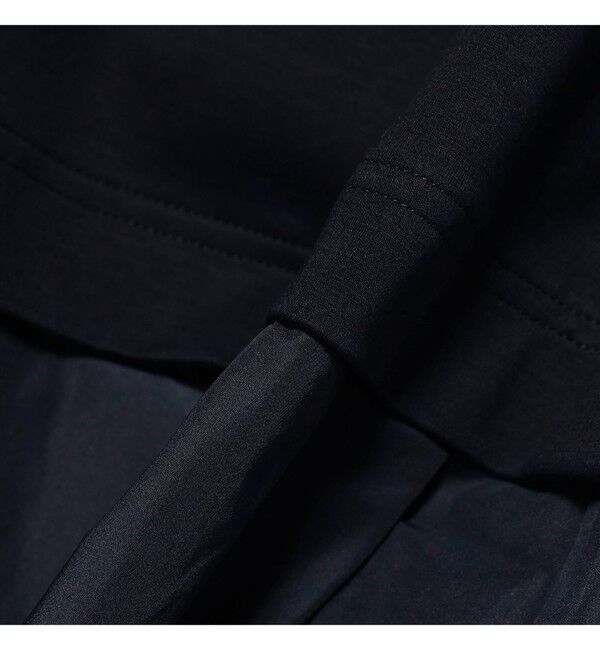Demi-Luxe BEAMS 「タフタ コンビ Tシャツワンピース」|ワンピース|