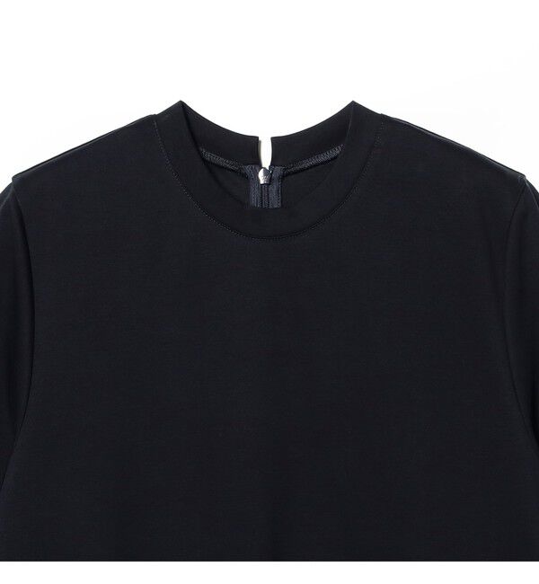Demi-Luxe BEAMS 「タフタ コンビ Tシャツワンピース」|ワンピース|