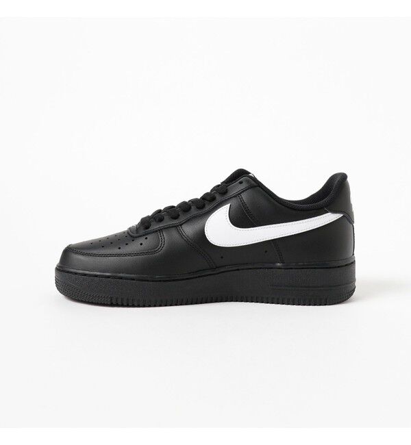 BEAMS「NIKE / エア フォース 1 '07 BLACK/WHITE-BLACK」|スニーカー|