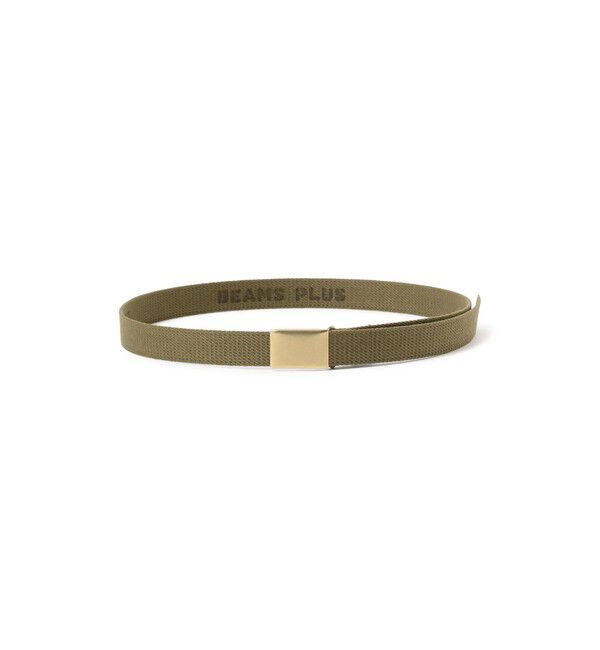 BEAMS PLUS「Plate Canvas Belt」|ベルト|