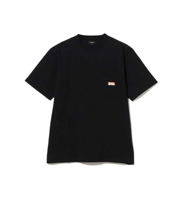 BEAMS「ヘビーウエイト ロゴワッペン Tシャツ【ベーシックフィット】」|Tシャツ・カットソー|
