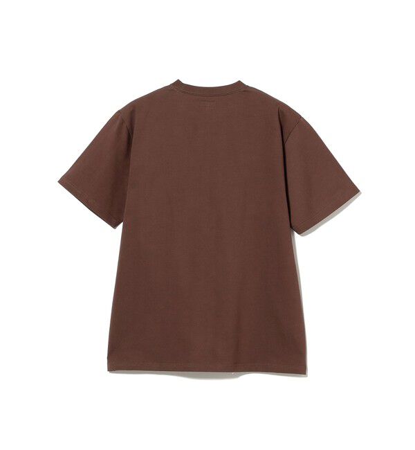 BEAMS「ヘビーウエイト ロゴワッペン Tシャツ【ベーシックフィット】」|Tシャツ・カットソー|