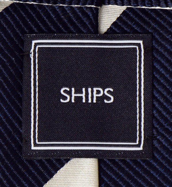 SHIPS「SHIPS: スナゴ/レップ ワイド ストライプ ネクタイ」|ネクタイ・蝶ネクタイ|