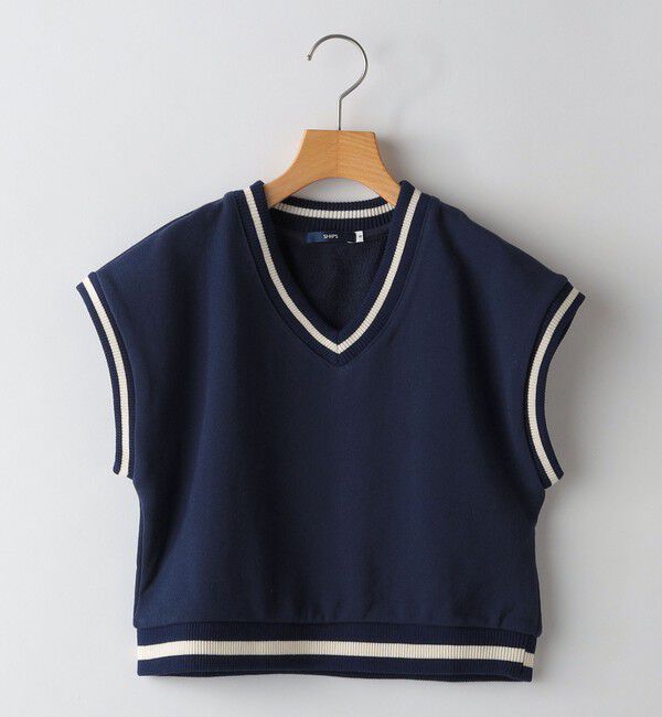 SHIPS KIDS「SHIPS KIDS:100～140cm / スウェット ベスト」|ベスト・ジレ|