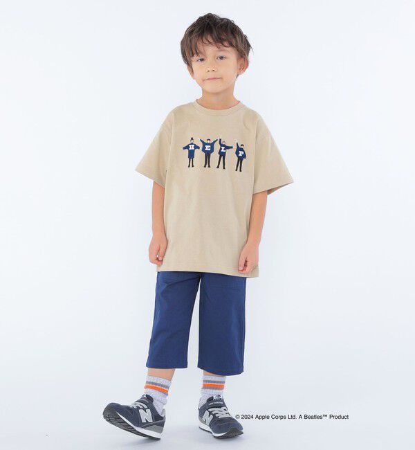 SHIPS KIDS「SHIPS KIDS:100～130cm / 〈家族おそろい〉【THE BEATLES】TEE」|Tシャツ・カットソー|
