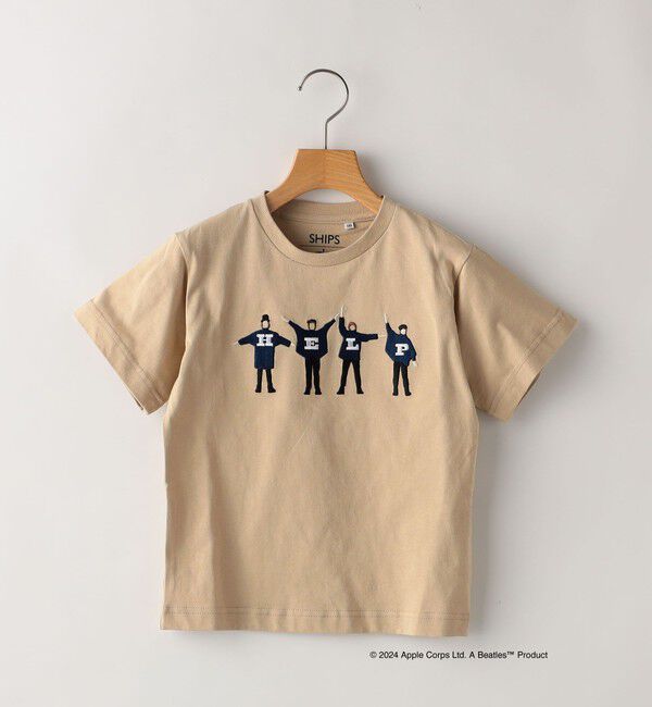 SHIPS KIDS「SHIPS KIDS:100～130cm / 〈家族おそろい〉【THE BEATLES】TEE」|Tシャツ・カットソー|