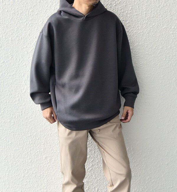 SHIPS any「SHIPS any: カラー ダンボール スナップ プルオーバー パーカー 26AW◆」|パーカー|