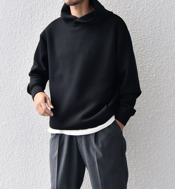 SHIPS any「SHIPS any: カラー ダンボール スナップ プルオーバー パーカー 26AW◆」|パーカー|
