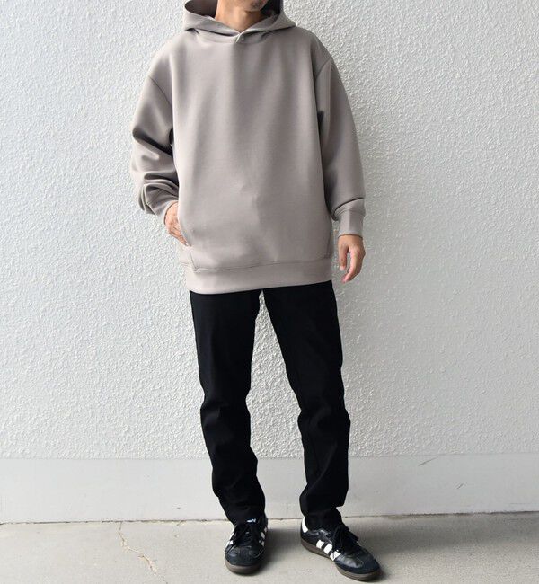 SHIPS any「SHIPS any: カラー ダンボール スナップ プルオーバー パーカー 26AW◆」|パーカー|