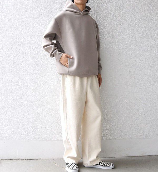 SHIPS any「SHIPS any: カラー ダンボール スナップ プルオーバー パーカー 26AW◆」|パーカー|