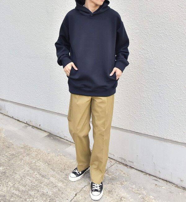 SHIPS any「SHIPS any: カラー ダンボール スナップ プルオーバー パーカー 26AW◆」|パーカー|