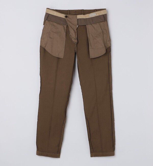 SHIPS「DEVORE incipit: 3PLY チノパンツ」|チノ|