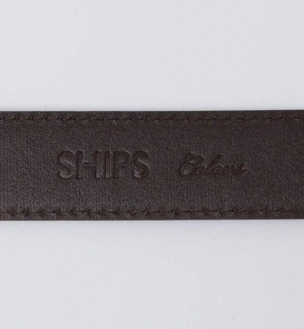 SHIPS Colors 「《追加予約》SHIPS Colors:スムース レザー ベルト◆」|ベルト|