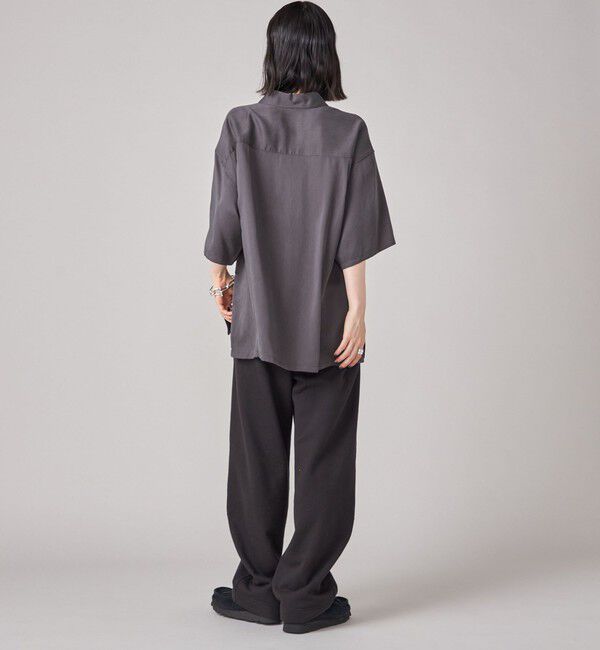 SHIPS for women「SHIPS NINE CASE:〈手洗い可能〉オーバーサイズ シャツ」|シャツ・ブラウス|