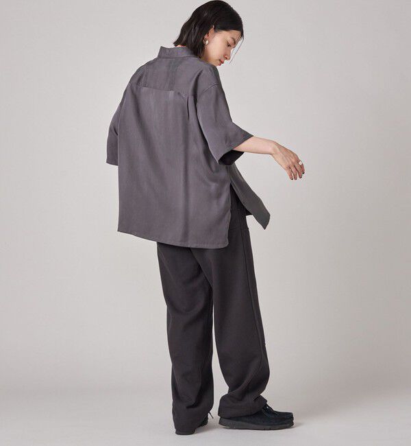 SHIPS for women「SHIPS NINE CASE:〈手洗い可能〉オーバーサイズ シャツ」|シャツ・ブラウス|