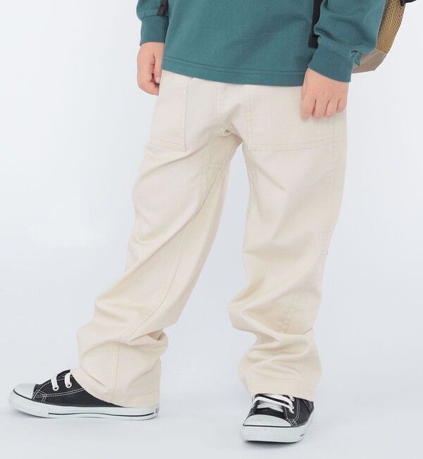 SHIPS KIDS「【SHIPS KIDS別注】Gramicci:110～160cm / ツイル ベイカー パンツ」|その他|ナチュラル