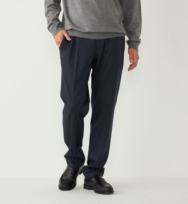 SHIPS Colors 「SHIPS Colors:〈洗濯機可能〉AVANT(R) ストレッチ スラックス(セットアップ対応)」|スラックス|