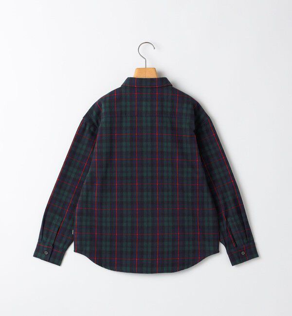 SHIPS KIDS「SHIPS KIDS:140～160cm / ネル チェック シャツ」|シャツ・ブラウス|