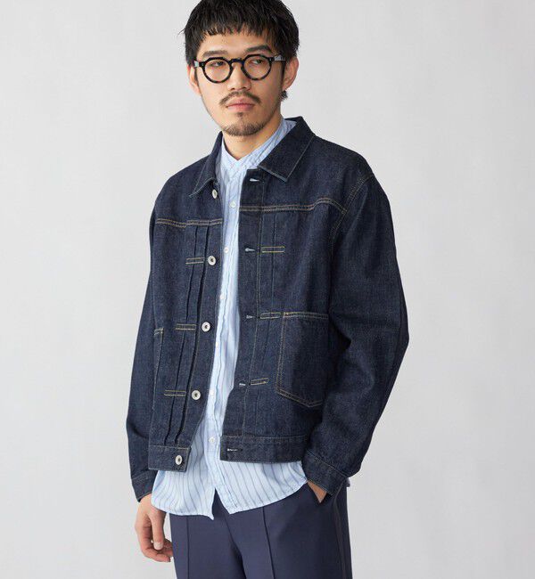 SHIPS「SHIPS: 〈MADE IN JAPAN〉バンドカラー ブロード シャツ ロングスリーブ」|シャツ・ブラウス|