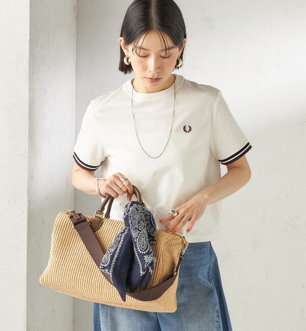 SHIPS for women「FRED PERRY:G2162 TIPPED T SHIRT」|Tシャツ・カットソー|