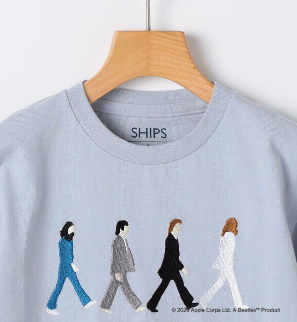 SHIPS KIDS「SHIPS KIDS:80～90cm /【THE BEATLES（ザ・ビートルズ）】半袖 Tシャツ」|Tシャツ・カットソー|