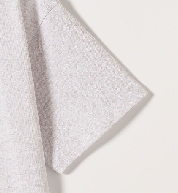 SHIPS any「【SHIPS any別注】THE KNiTS:〈洗濯機可能〉ラウンドヘム プリント ショート TEE」|Tシャツ・カットソー|