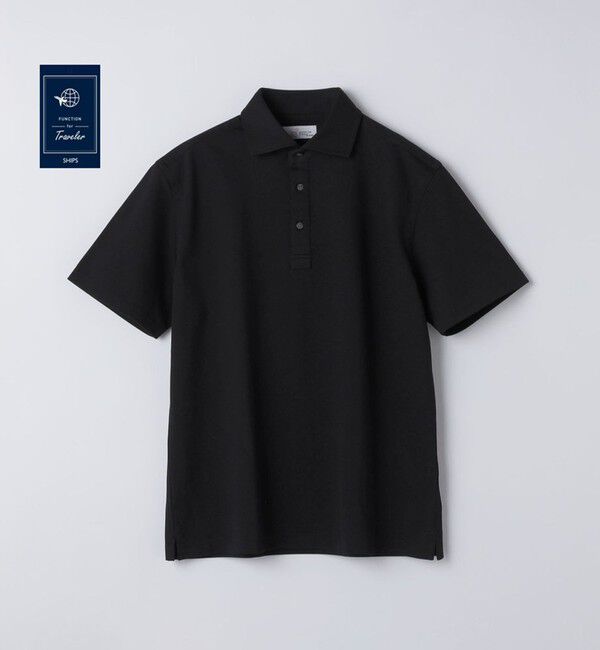 SHIPS「SHIPS:〈接触冷感〉I Cotoni di Albini ショート スリーブ ポロシャツ」|ポロシャツ|