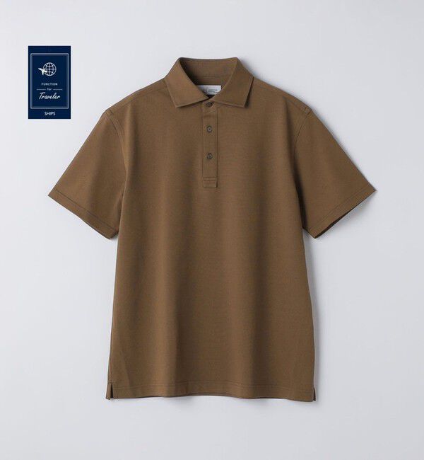 SHIPS「SHIPS:〈接触冷感〉I Cotoni di Albini ショート スリーブ ポロシャツ」|ポロシャツ|