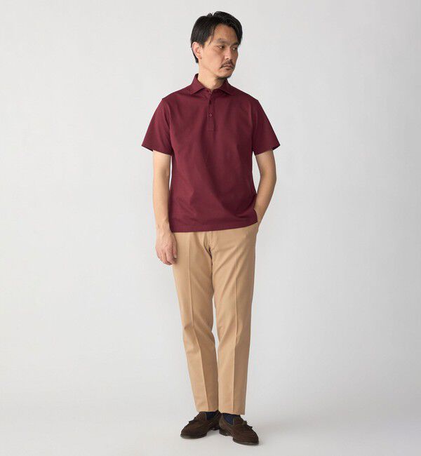 SHIPS「SHIPS:〈接触冷感〉I Cotoni di Albini ショート スリーブ ポロシャツ」|ポロシャツ|