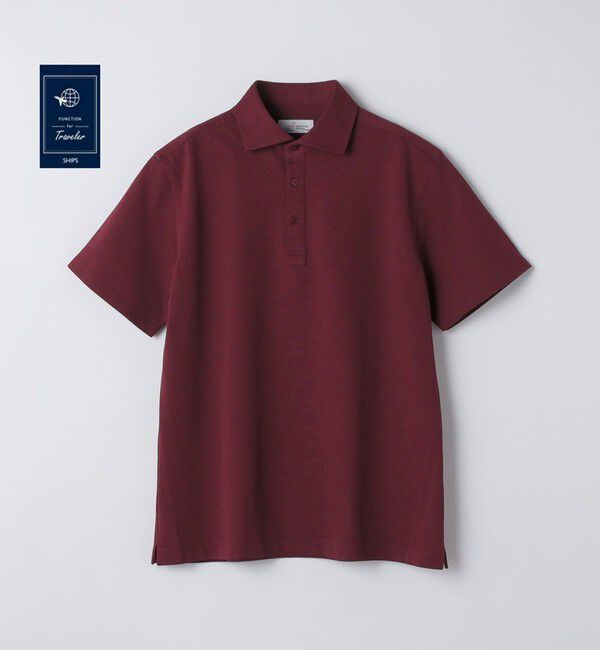 SHIPS「SHIPS:〈接触冷感〉I Cotoni di Albini ショート スリーブ ポロシャツ」|ポロシャツ|