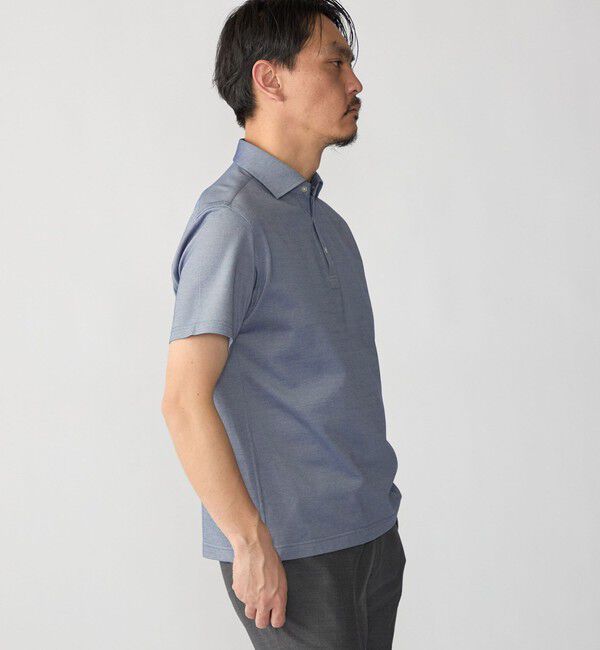 SHIPS「SHIPS:〈接触冷感〉I Cotoni di Albini ショート スリーブ ポロシャツ」|ポロシャツ|