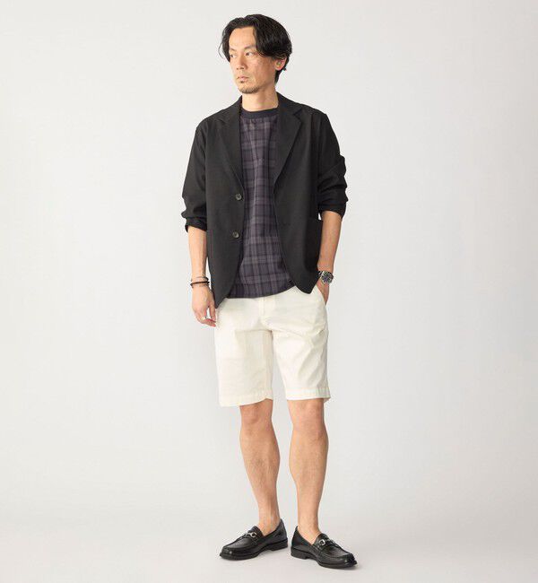 SHIPS「SHIPS:〈MADE IN JAPAN〉空羽 サッカー Tシャツ」|Tシャツ・カットソー|