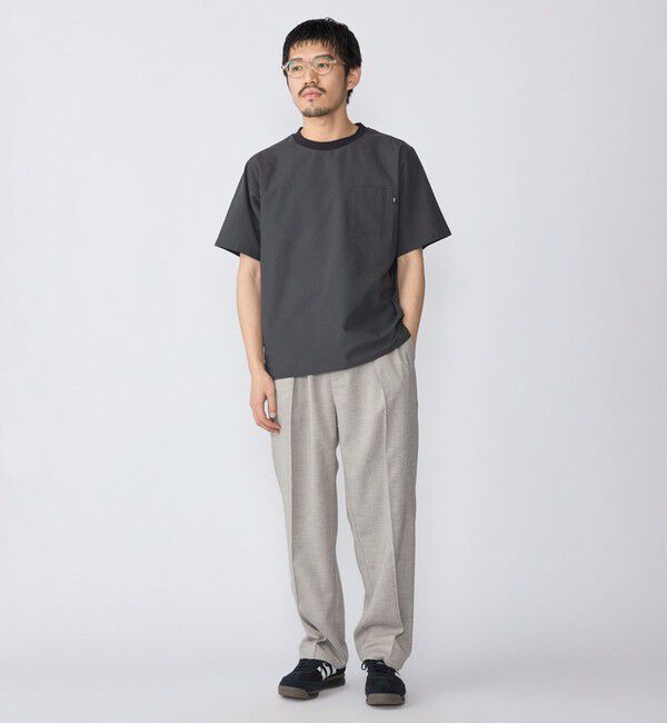 SHIPS「SHIPS:〈MADE IN JAPAN〉空羽 サッカー Tシャツ」|Tシャツ・カットソー|