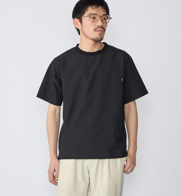 SHIPS「SHIPS:〈MADE IN JAPAN〉空羽 サッカー Tシャツ」|Tシャツ・カットソー|