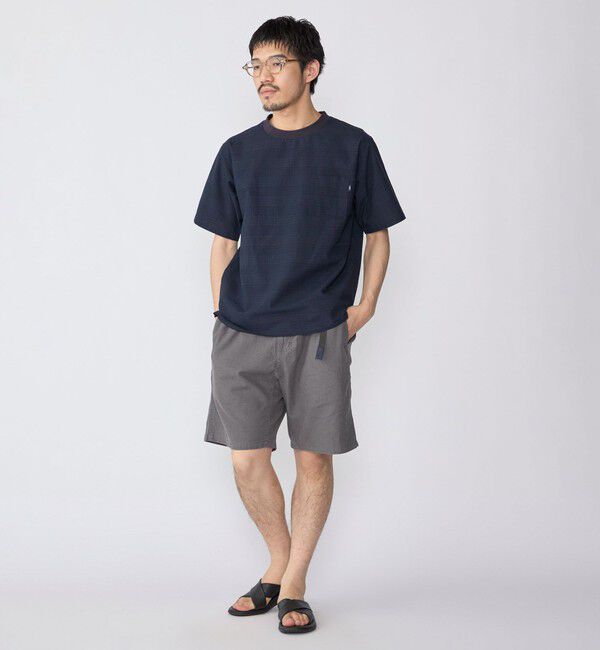 SHIPS「SHIPS:〈MADE IN JAPAN〉空羽 サッカー Tシャツ」|Tシャツ・カットソー|